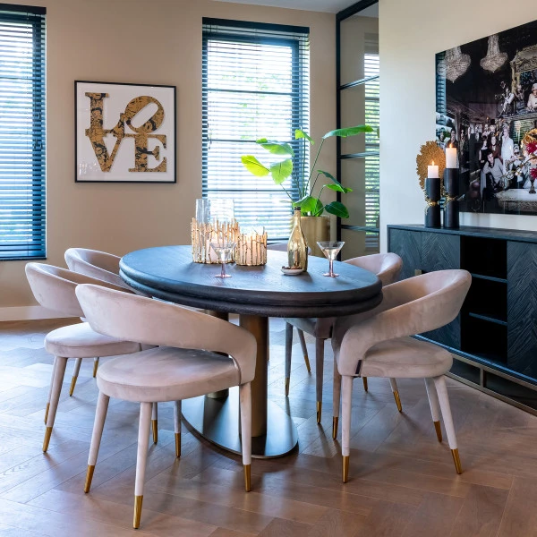 Eettafel Messing Poot 7 Eettafel Messing Poot - Afbeelding 5