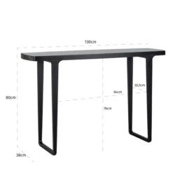 Sidetable Met Glas -Zuiver Verkoop richmond interiors montfort sidetable met glas 05