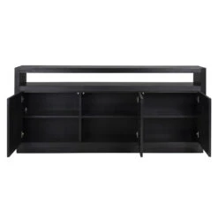 Dressoir Zwart Eiken 9 Dressoir Zwart Eiken -Zuiver Verkoop richmond interiors oakura dressoir zwart eiken 04