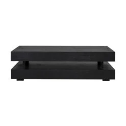 Rechthoekige Salontafel Zwart -Zuiver Verkoop richmond interiors oakura rechthoekige salontafel zwart 04