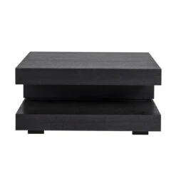 Vierkante Salontafel Zwart Eiken -Zuiver Verkoop richmond interiors oakura vierkante salontafel zwart eiken 02