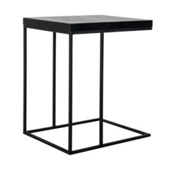 Zwarte Laptoptafel Eiken Hout