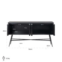 Dressoir Marmer -Zuiver Verkoop richmond interiors rostelli dressoir marmer 05