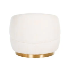 Ronde Fauteuil Zachte Teddy Stof -Zuiver Verkoop richmond interiors teddy ronde fauteuil zachte teddy stof 04