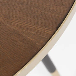 Ronde Eettafel Walnoot En Messing -Zuiver Verkoop ronde eettafel walnoot en messing lumz home denise 04