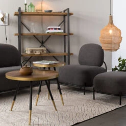 Ronde Essenhouten Bijzettafel 12 Ronde Essenhouten Bijzettafel -Zuiver Verkoop ronde essenhouten bijzettafel denise lumz home 06