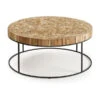 Salontafel Met Stukjes Hout -Zuiver Verkoop ronde salontafel hout laforma olos 01 800x800 1