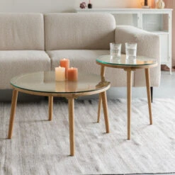 Ronde Salontafel Rotan Met Glasplaat -Zuiver Verkoop ronde salontafel rotan met glasplaat haru bodio 05