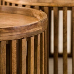 Ronde Salontafel Set Mangohout -Zuiver Verkoop ronde salontafel set mangohout tweak giani 05