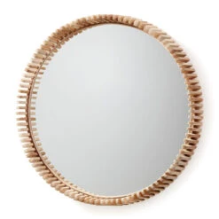 Ronde Spiegel Teakhout