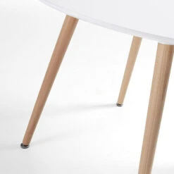 Kleine Ronde Eettafel Wit -Zuiver Verkoop ronde tafel laforma daw 100 03 800x800 1