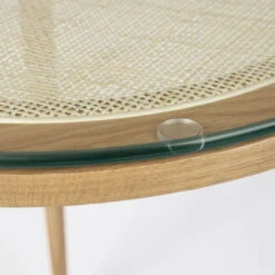 Rotan Bijzettafel Met Glasplaat -Zuiver Verkoop rotan bijzettafel met glasplaat haru bodio 03