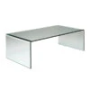 Salontafel Gebogen Glas 120 Cm