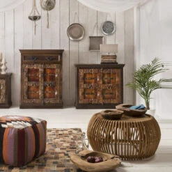 Rotan Salontafel Met Teak 80 Cm 6 Rotan Salontafel Met Teak 80 Cm -Zuiver Verkoop salontafel rotan en teak 60 cm rattan lavis 03 1