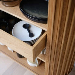 Scandinavische Wandkast Eikenfineer -Zuiver Verkoop scandinavische wandkast eikenfineer bodio togo 07