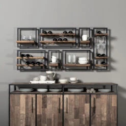 Wandrek Met 2 Planken -Zuiver Verkoop shelfmate wand planken 08 3