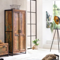 Sloophouten Kast Met Planken -Zuiver Verkoop sloophouten wandkast met planken ary lavis 01