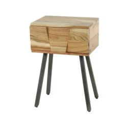 Speels Acaciahouten Nachtkastje -Zuiver Verkoop speels acaciahouten nachtkastje demn giani 04