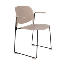 Stapelbare Design Stoel Met Arm -Zuiver Verkoop stapelbare design eetstoelen met arm stacks lumz home 14
