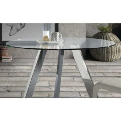Ronde Glazen Eettafel -Zuiver Verkoop tafel laforma glas columbia c 02 800x800 1