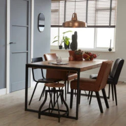 Sheesham Houten Eettafel -Zuiver Verkoop tafel lavis havel industrieel 01