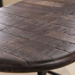 Teakhouten Barkruk -Zuiver Verkoop teakhouten barkruk teca vine giani 03