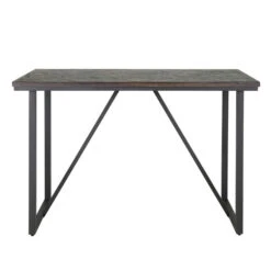 Teakhouten Bartafel Versailles -Zuiver Verkoop teakhouten bartafel versailles teca vine giani 03