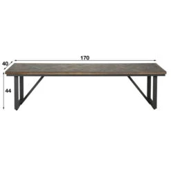 Teakhouten Eetkamerbank Versailles -Zuiver Verkoop teakhouten eetkamerbank versailles teca vine giani 06