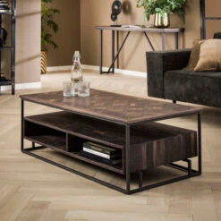 Teakhouten Salontafel Versailles