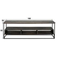 Teakhouten Tv-meubel Versailles -Zuiver Verkoop teakhouten tv meubel versailles teca vine giani 05