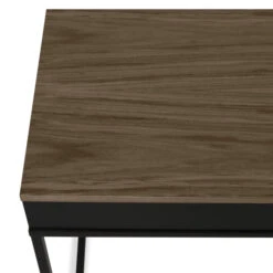 Zwart Bureau Van Hout En Staal -Zuiver Verkoop temahome city bureau staal en hout 06