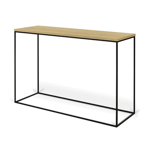 Haltafel Hout Met Staal 4 Haltafel Hout Met Staal - Afbeelding 2