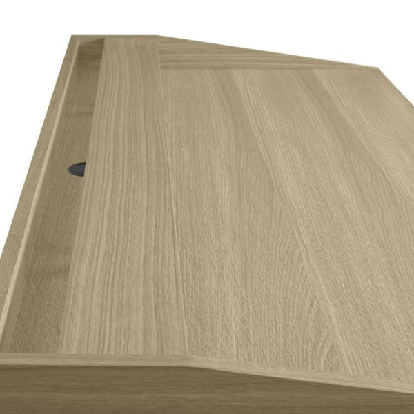 Modern Eiken Bureau Met Lade 6 Modern Eiken Bureau Met Lade - Afbeelding 4