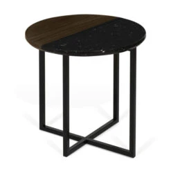 Tafeltje Walnoot En Zwart Marmer 16 Tafeltje Walnoot En Zwart Marmer -Zuiver Verkoop temahome sonata tafeltje walnoot en zwart marmer 03