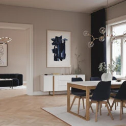 Modern Dressoir Met Eiken -Zuiver Verkoop tenzo birka modern dressoir wit met eiken 02 1