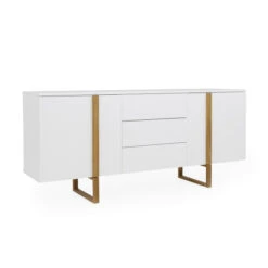 Modern Dressoir Met Eiken -Zuiver Verkoop tenzo birka modern dressoir wit met eiken 05 1
