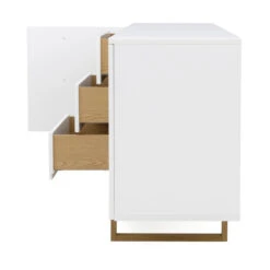 Modern Dressoir Met Eiken -Zuiver Verkoop tenzo birka modern dressoir wit met eiken 07 1