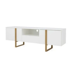 Modern Tv-meubel Met Eiken -Zuiver Verkoop tenzo birka modern tv meubel wit met eiken 02 1