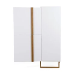 Moderne Bergkast Met Eiken -Zuiver Verkoop tenzo birka moderne bergkast wit met eiken 06 1