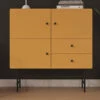 Moderne Wandkast -Zuiver Verkoop tenzo cocktail moderne wandkast mustard 04 1