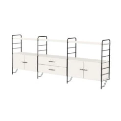 Witte Wandkast Samenstellen -Zuiver Verkoop tenzo dakota samen te stellen wandkast 02