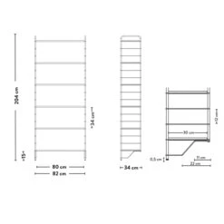Witte Wandkast Samenstellen -Zuiver Verkoop tenzo dakota samen te stellen wandkast 08
