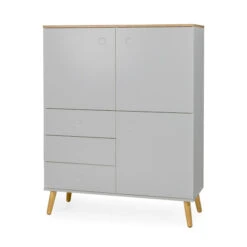 Matte Wandkast Met Eiken -Zuiver Verkoop tenzo dot eiken kledingkast 02