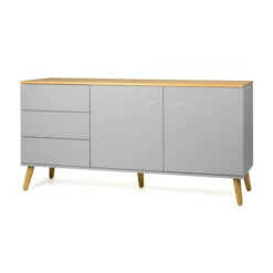 Scandinavisch Dressoir Met Eiken -Zuiver Verkoop tenzo dot eikenhouten dressoir 03