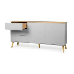 Scandinavisch Dressoir Met Eiken -Zuiver Verkoop tenzo dot eikenhouten dressoir 04