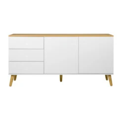 Scandinavisch Dressoir Met Eiken -Zuiver Verkoop tenzo dot eikenhouten dressoir 05