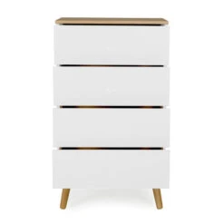 Hoge Eiken Ladekast -Zuiver Verkoop tenzo dot hoge eiken ladekast 03