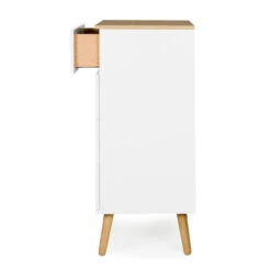 Hoge Eiken Ladekast -Zuiver Verkoop tenzo dot hoge eiken ladekast 04