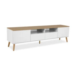 Tv-meubel Met Eiken Blad -Zuiver Verkoop tenzo dot tv meubel eiken 03