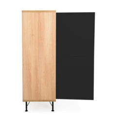 Eiken Wandkast Mat Zwart -Zuiver Verkoop tenzo flow eiken wandkast 06
